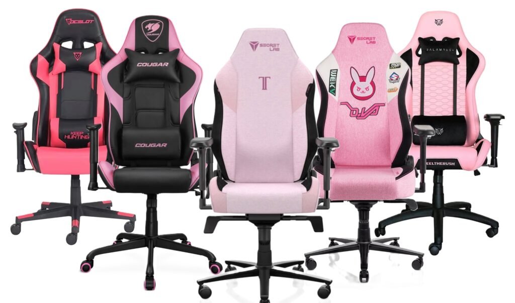 mejores sillas gamer rosa