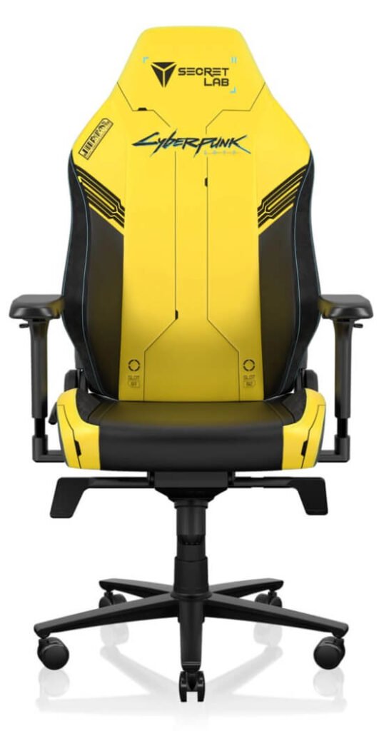 Secretlab Titan Evo silla gamer versión Cyberpunk - amarilla