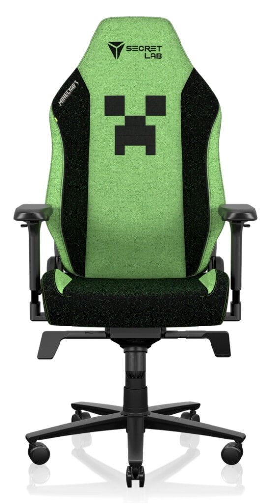 Secretlab Titan Evo silla gamer versión Minecraft - verde